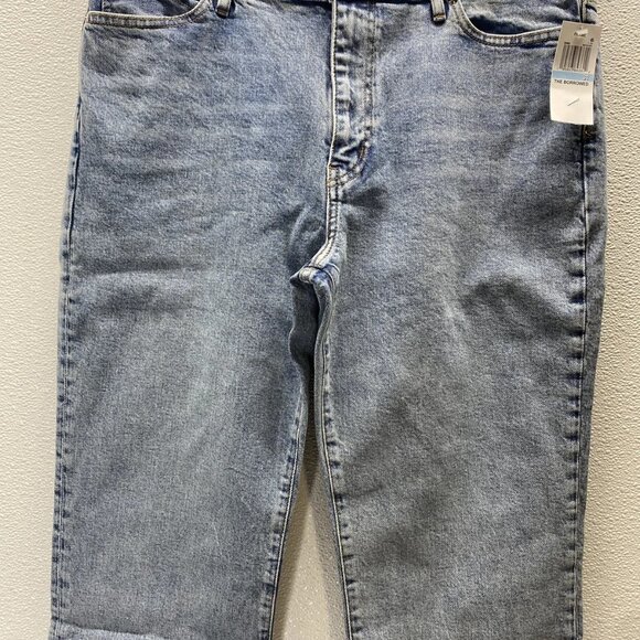 Frame The Borrowed Mid-Rise Ankle Jeans • Size 31 x 28 • Ricochet Blue - Picture 13 of 14